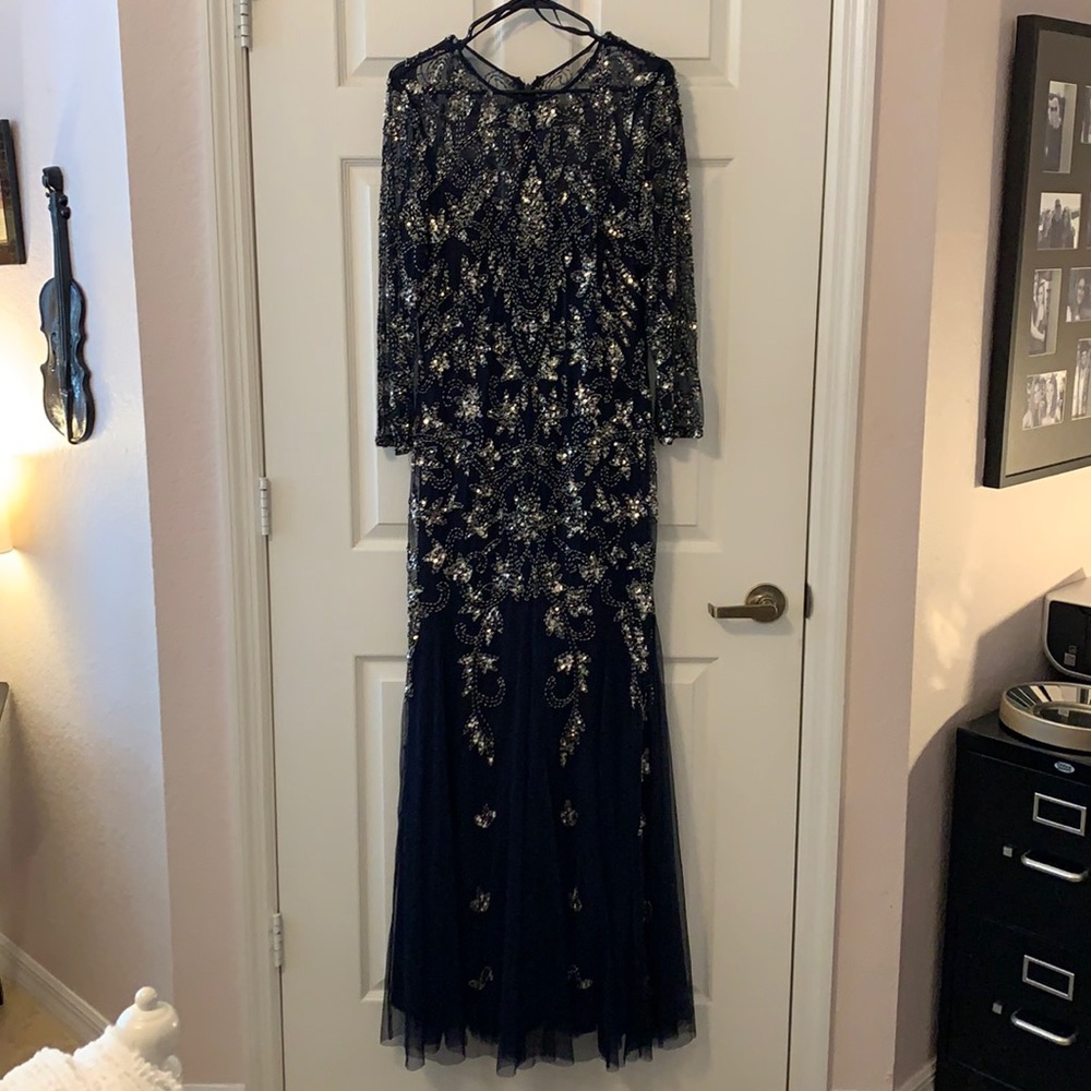 Adrianna Papell Beaded Gown